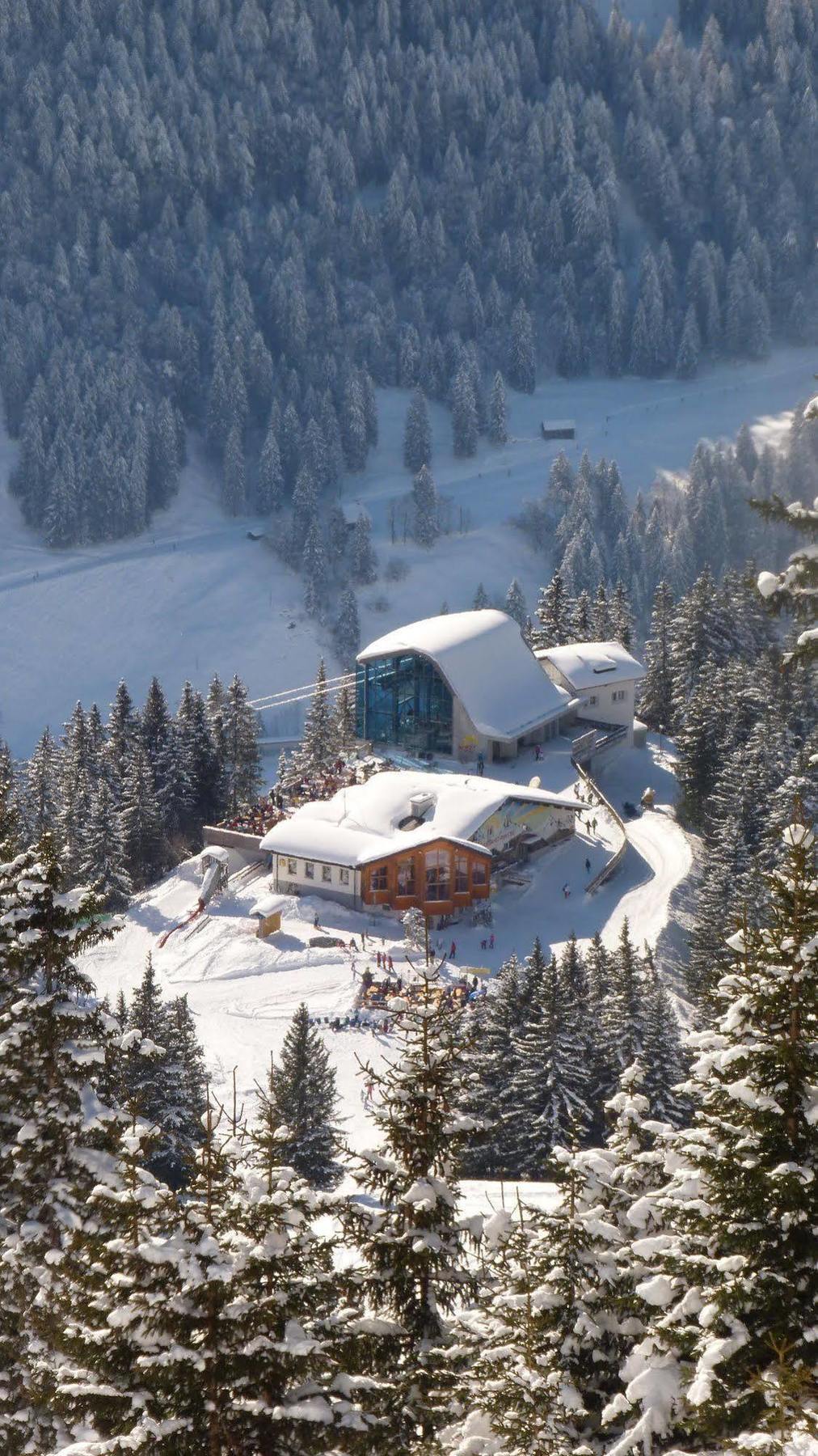 Berglodge Restaurant Ristis Engelberg Exterior foto